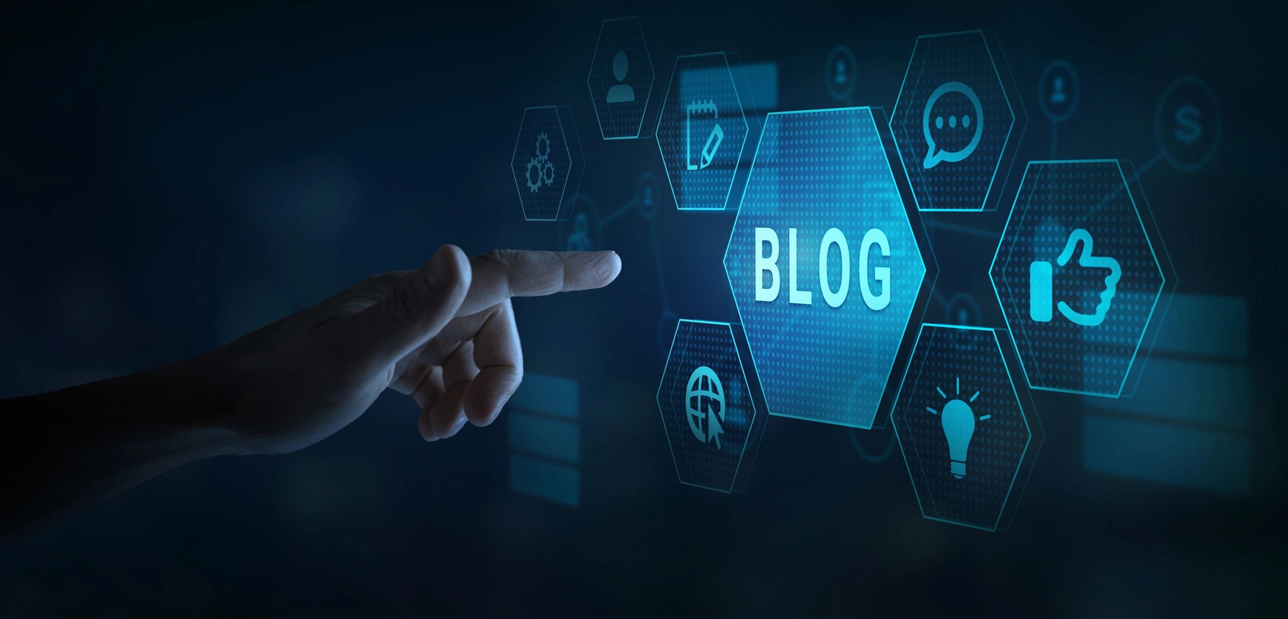 People engaging with digital tools and business resources online